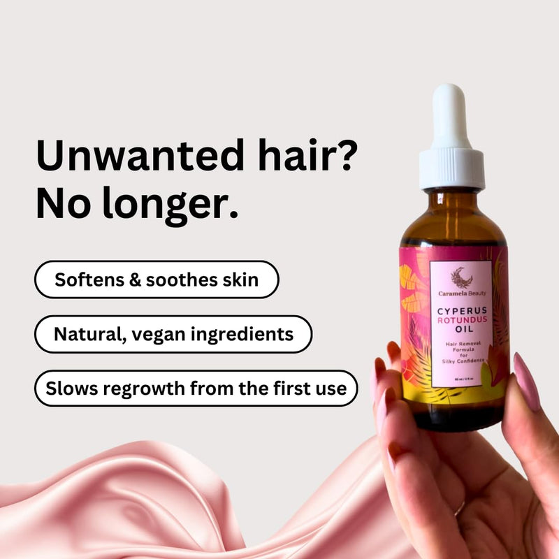 Cyperus Rotundus Oil for Hair Reduction(1-Bottle)